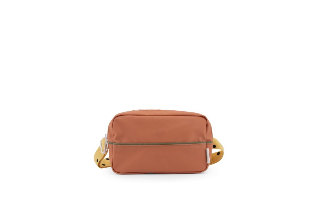 Sticky Lemon Fanny pack large freckles - faded orange + retro yellow + seventies green